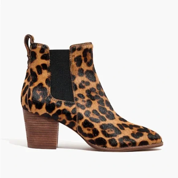 Madewell Leopard Print Booties - Picture 3 of 9